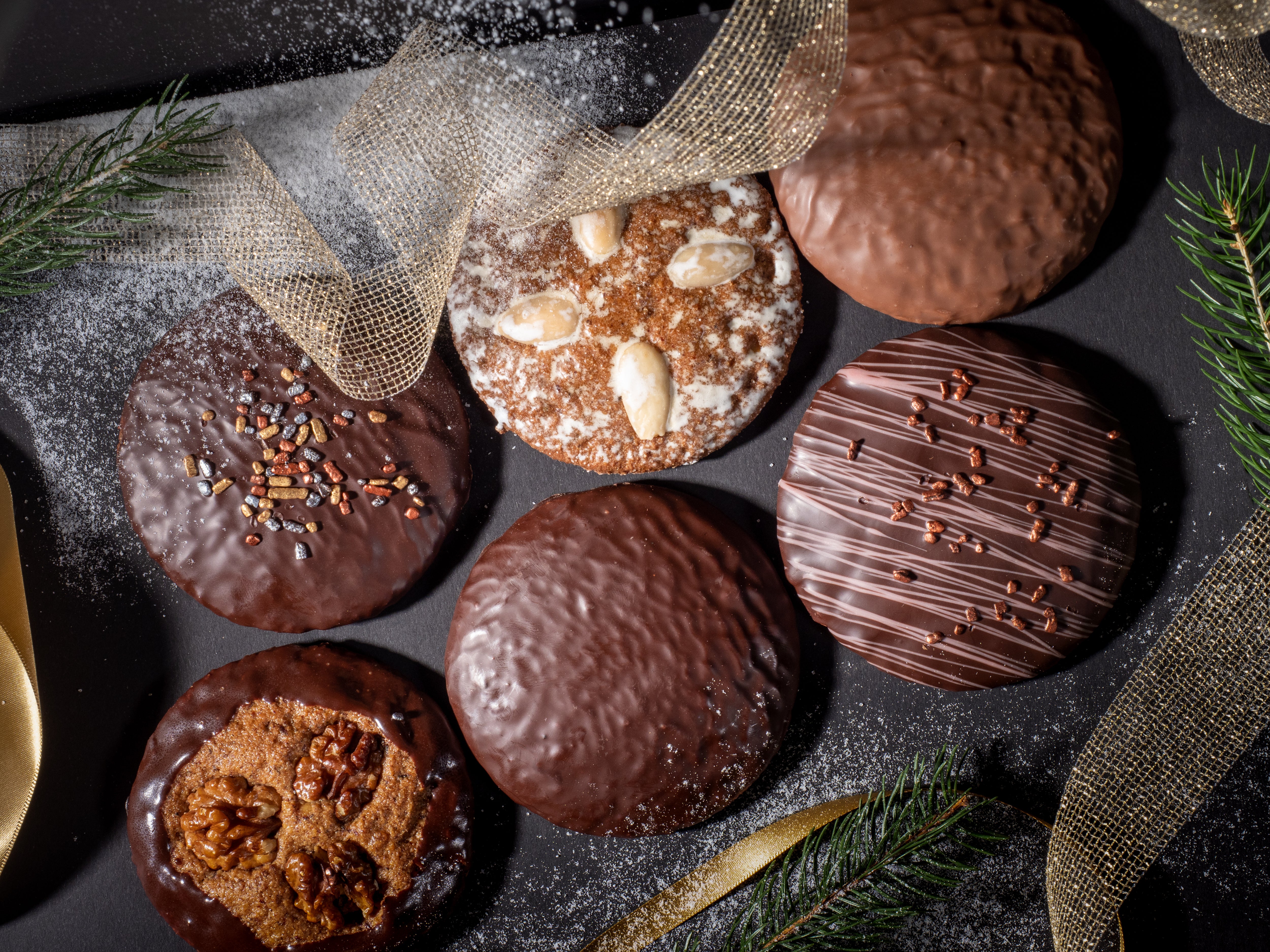 Elisenlebkuchen 5 Stück sortiert