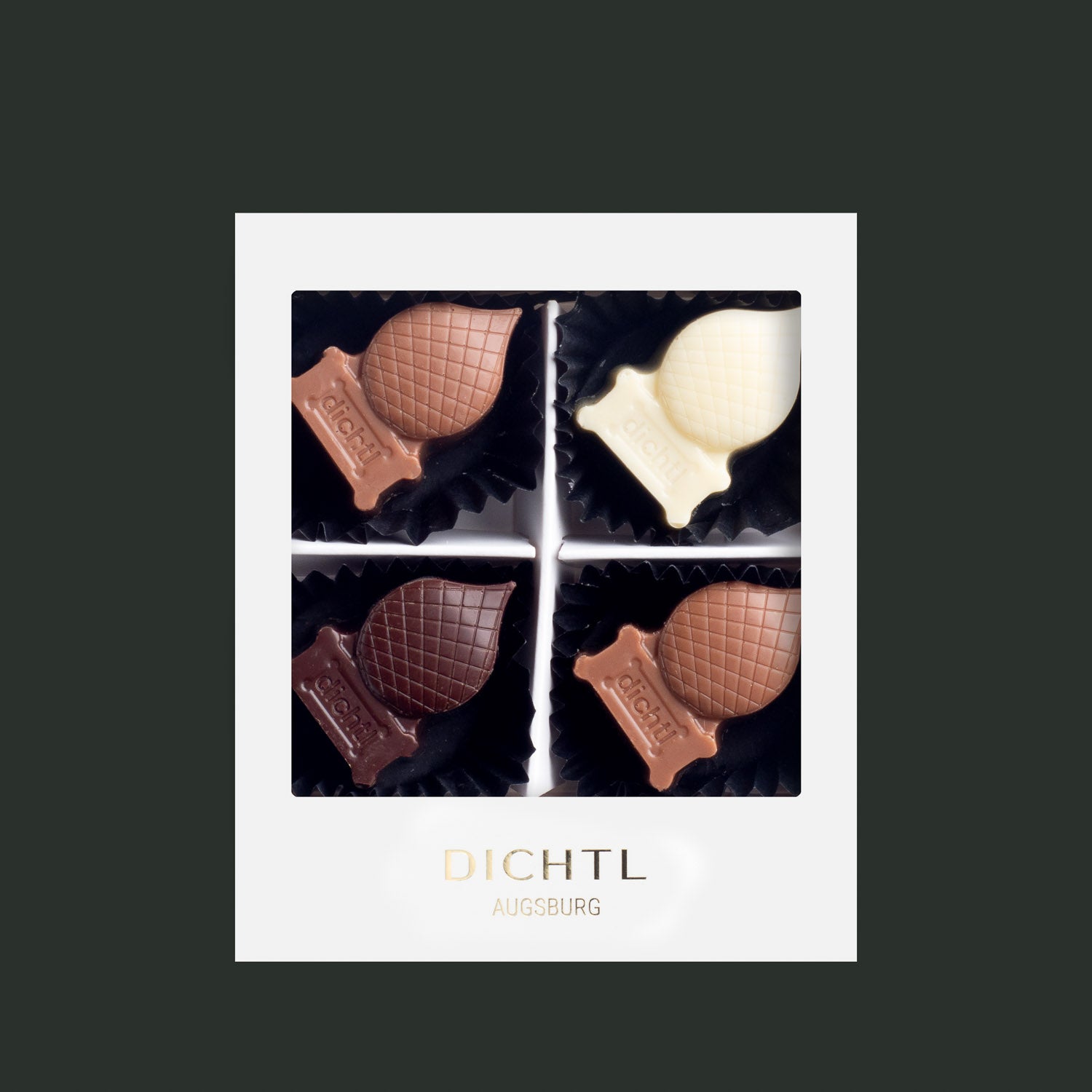 Zirbelnüsschen 4 Pralinen