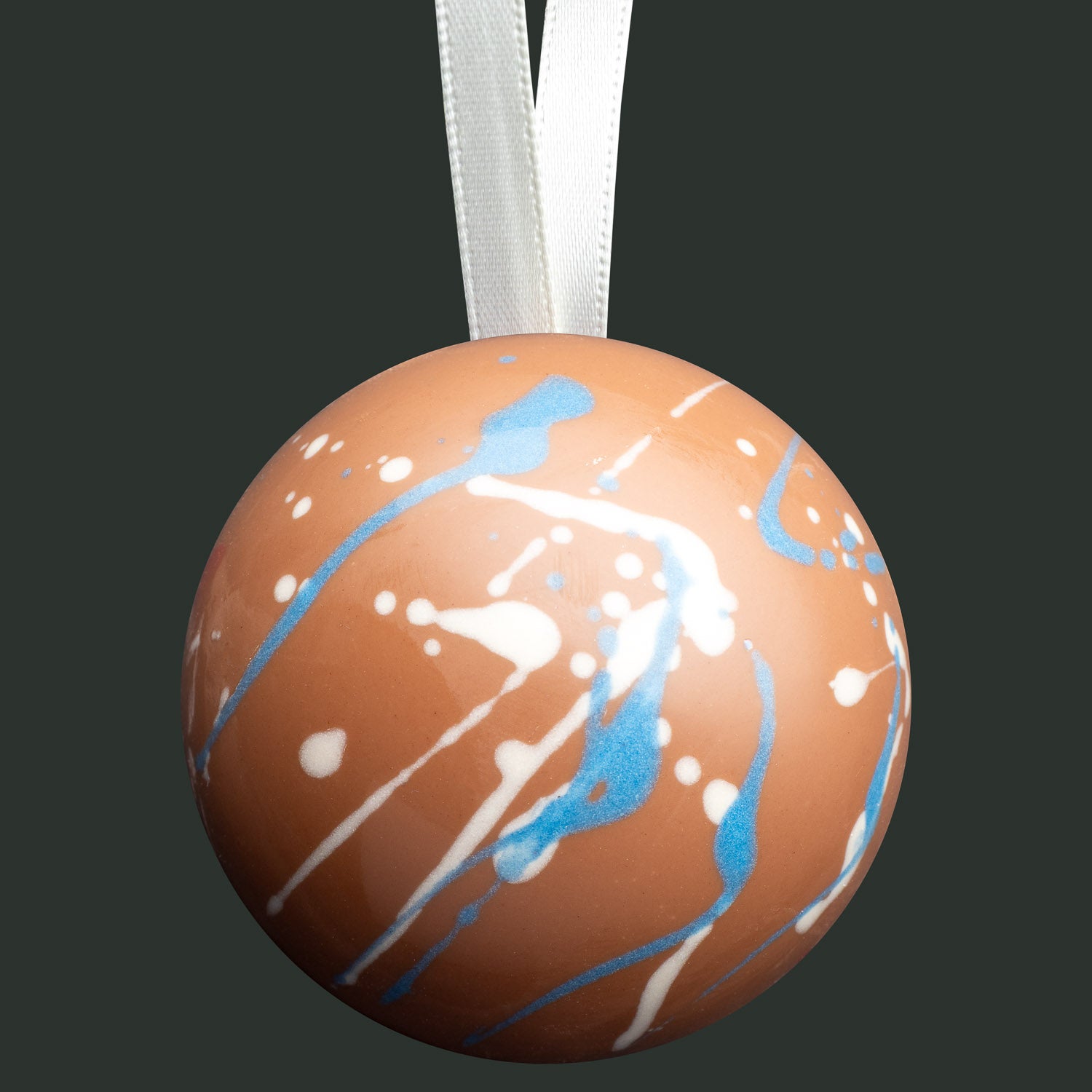 Christbaumkugel "Snow Sky"