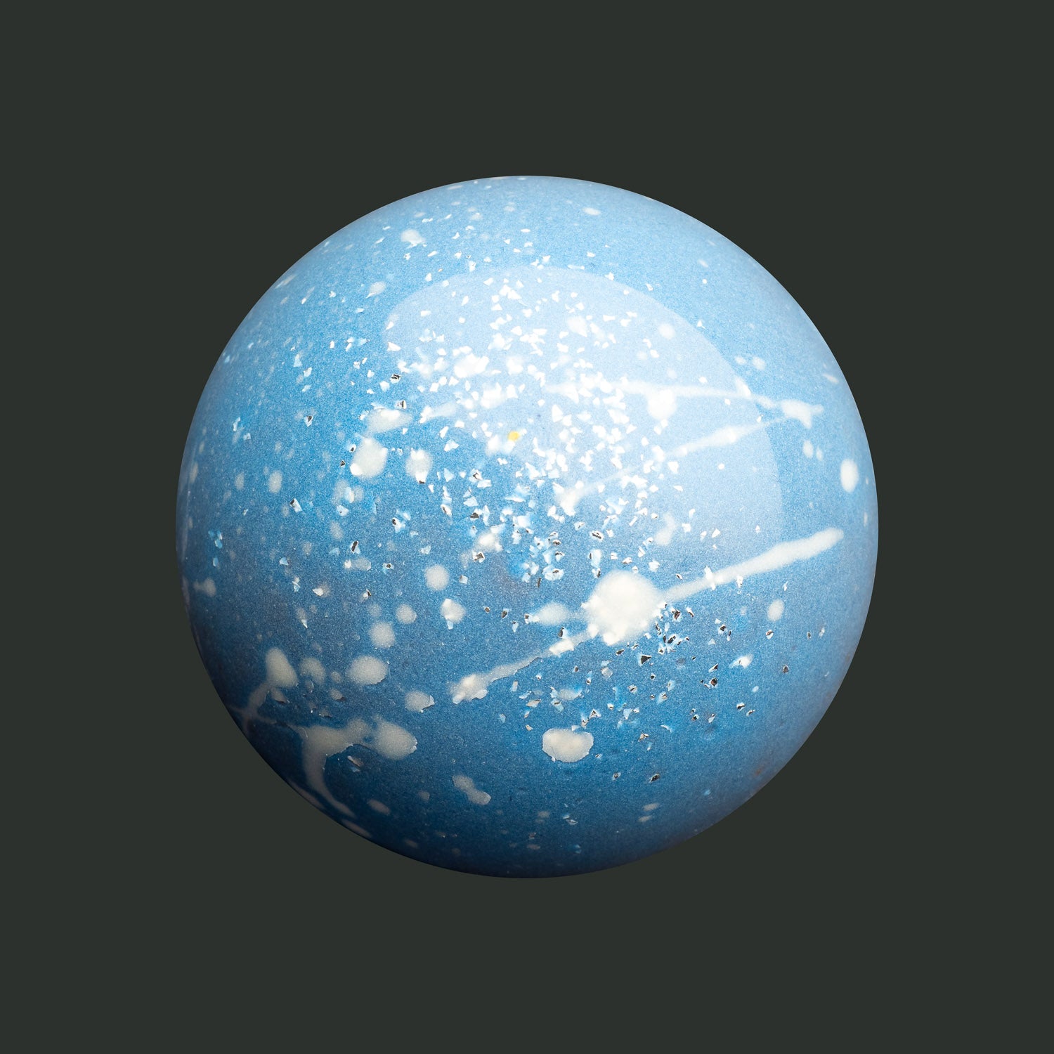 Christbaumkugel "Blue Frost"