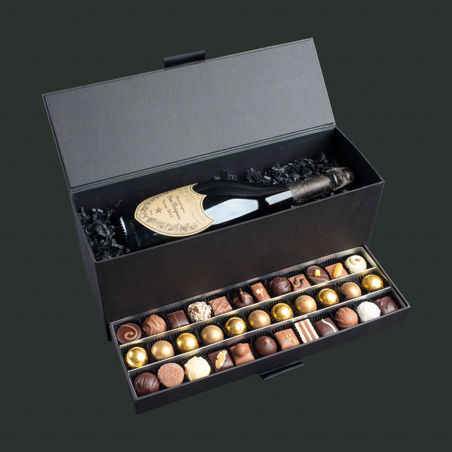 Champagner Luxus Box "Dom Pérignon Gold-Edition"