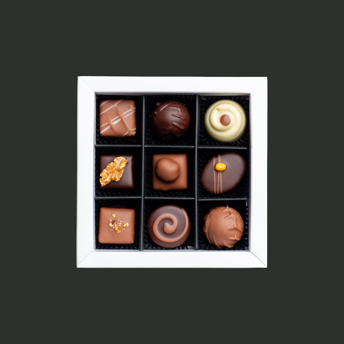 Pralinen-Mischung 3x3