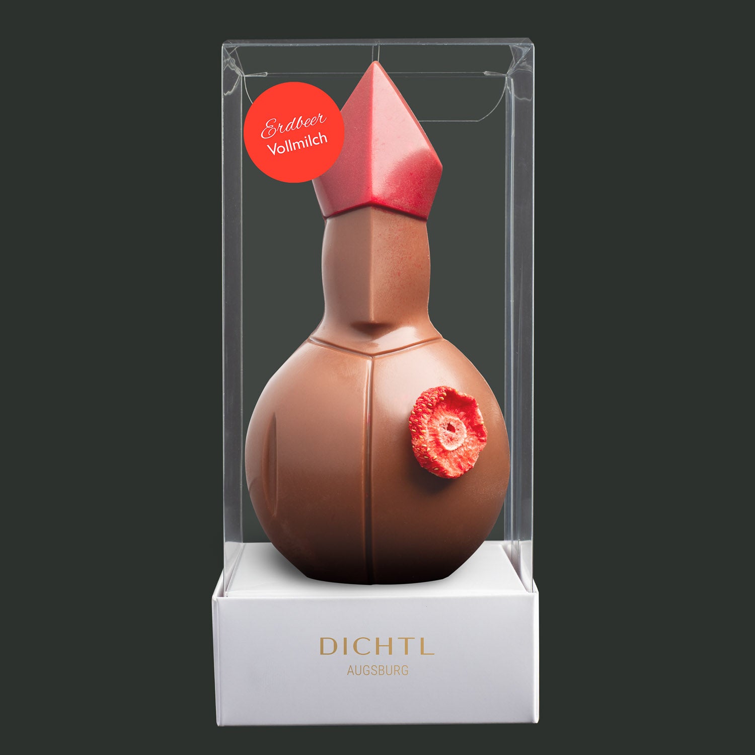 Kugelnikolaus Erdbeer Vollmilch