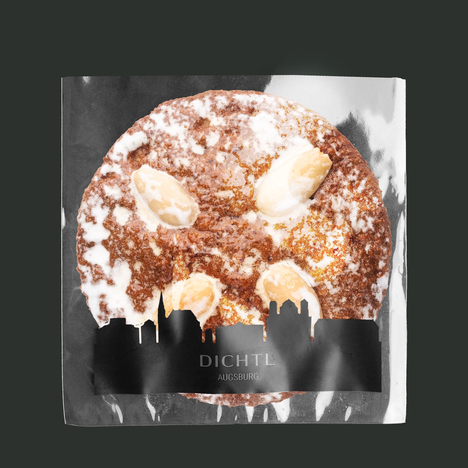 Mandel - Elisen- Lebkuchen Zuckerglasur