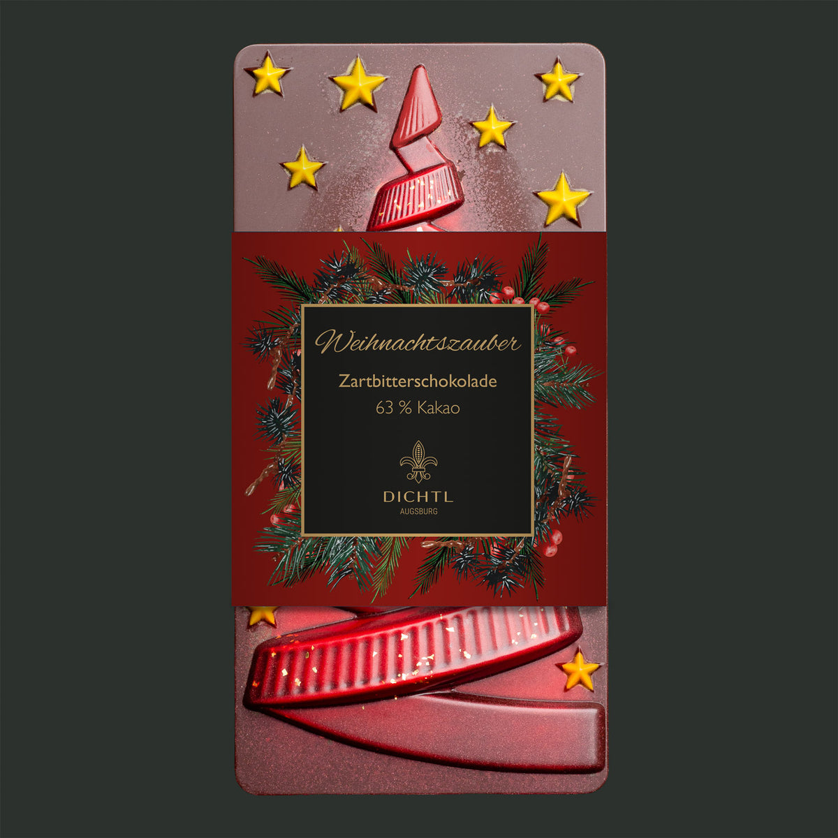 Weihnachtszauber Zartbitterschokolade