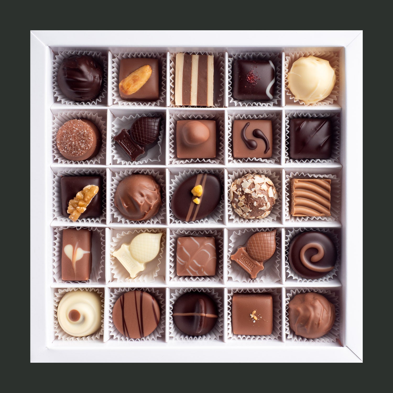 Süße Grüße 25 Pralinen