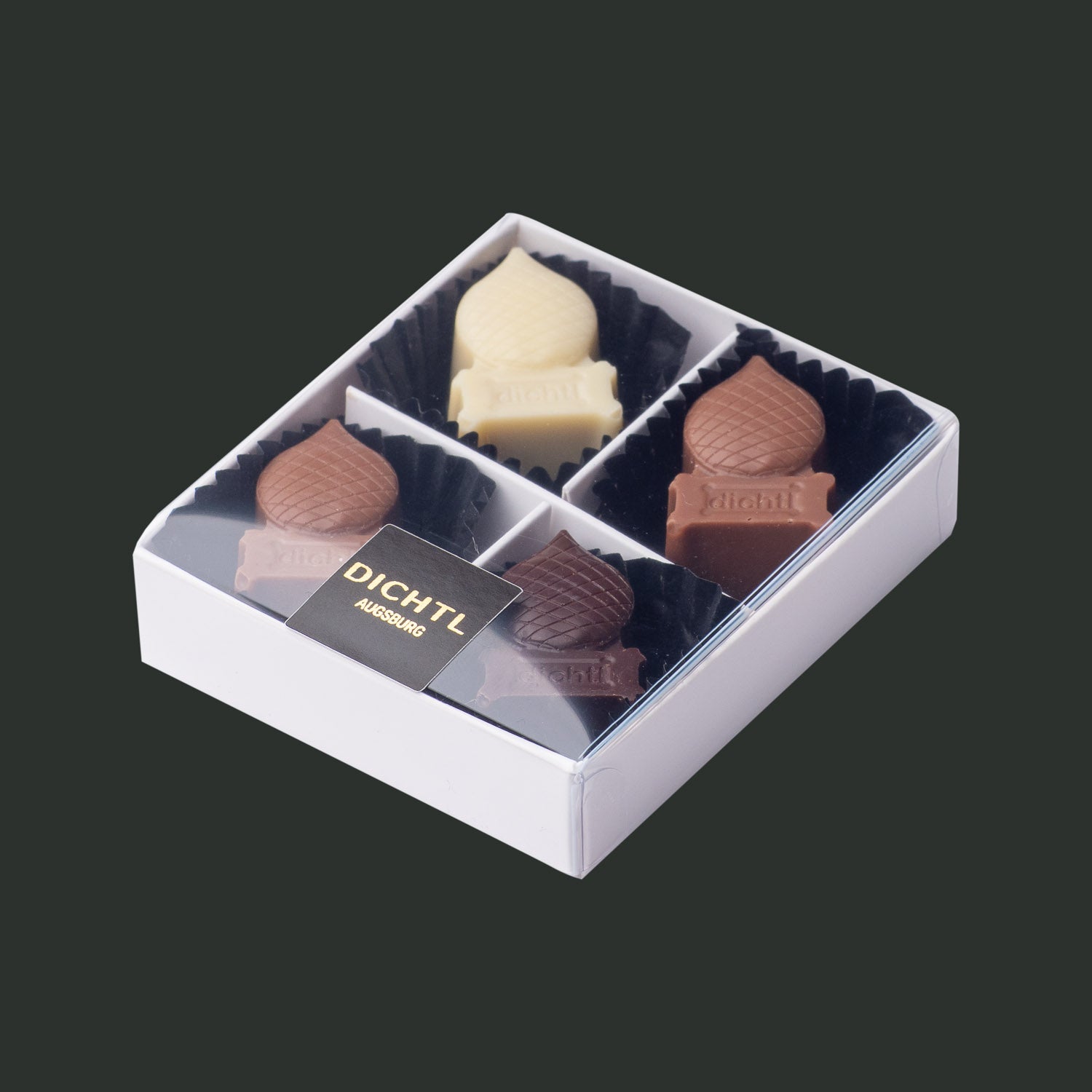 Zirbelnüsschen 4 Pralinen